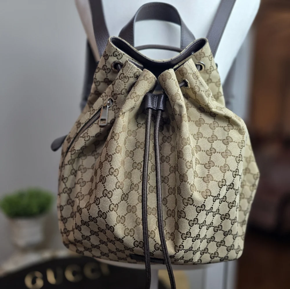 Gucci Drawstring Backpack - Picture 13 of 13